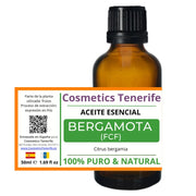 Aceite Bergamota natural y puro donde comprar - mejor precio -  tienda online islas canarias - tenerife - la gomera - gran canaria - la palma - fuerteventura - lanzarote