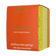 Happiness - Peeling Esponja Jabón Glicerina - Glycerin Soap Sponge Peeling - Refan - Baño - Tienda Online Cosmética Natural Orgánica Bio Islas Canarias - Online Shop Store Organic Natural Cosmetics Bio Canary Islands - Cosmetics Tenerife