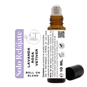 aceites esenciales roll on - Solo relajante - Mezcla Lavanda - Rosa Damascena - Vetiver - base de Vitamina E / Tocoferol - T  - donde comprar - mejor precio - pedir online - en linea - cerca de mi - entrega a domicilio - envio gratis Canarias - Tienda Online - En Linea - Aromaterapia - Tenerife Sur - Islas Canarias - Santa Cruz de Tenerife - Las Palmas de Gran Canaria - La Gomera - La Palma - Gran Canaria - Lanzarote - Fuerteventura - Graciosa